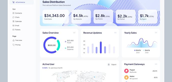 Dashboard & SaaS Design